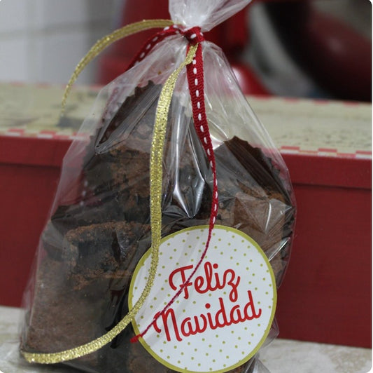 6 unid. BOLSITAS DE MINI BROWNIES