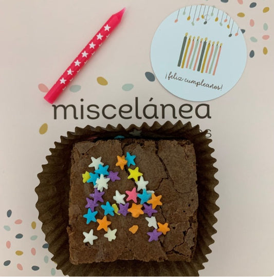 6 unid. BROWNIES FESTIVOS