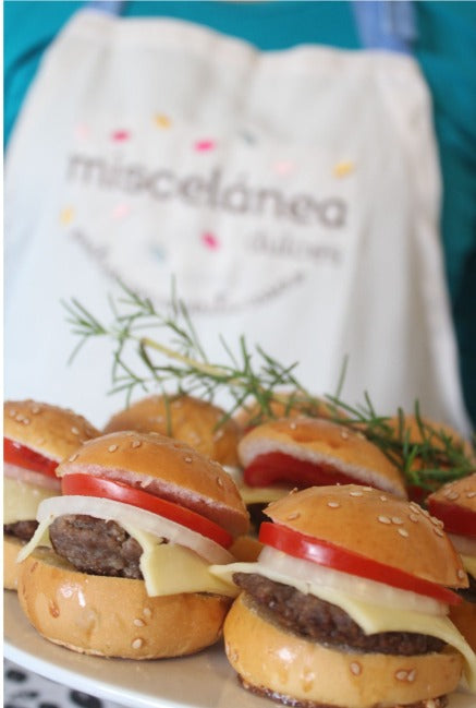 25 unid. MINI HAMBURGUESITAS