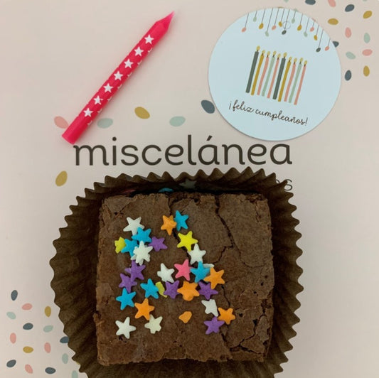 6 unid. BROWNIES FESTIVOS