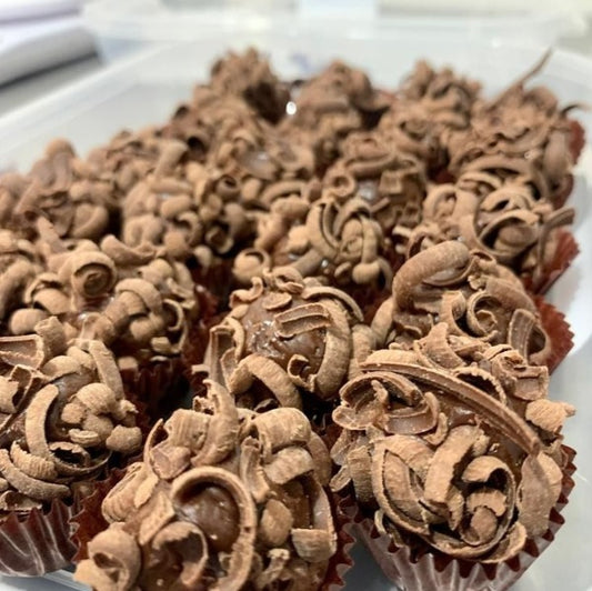 25 unid. Trufas de Chocolate con cacao